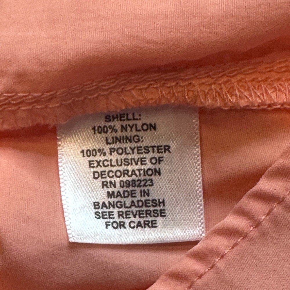 Magellan Fishing Shirt Womens L Peach Laguna Madre Relaxed Fit Moisture-Wicking - Picture 5 of 11